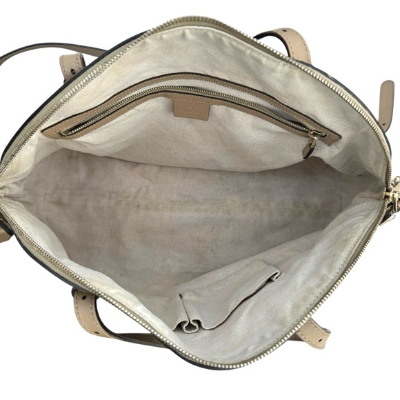 GUCCI GG Supreme Large Nice Dome Satchel - Picture 13 of 17